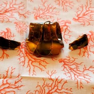 Scarf holder slide and earrings no106